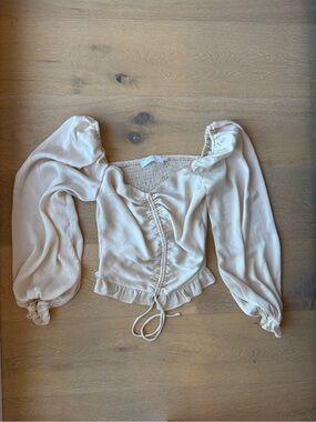 Astr the Label Love Song Top in Cream